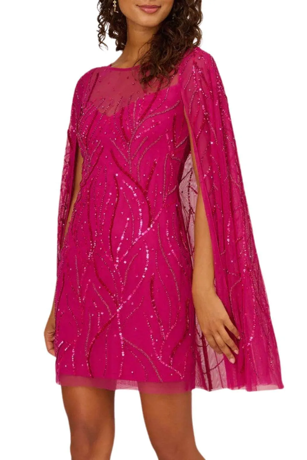 Adrianna Papell AP1E210846 - Beaded Sheath Dress