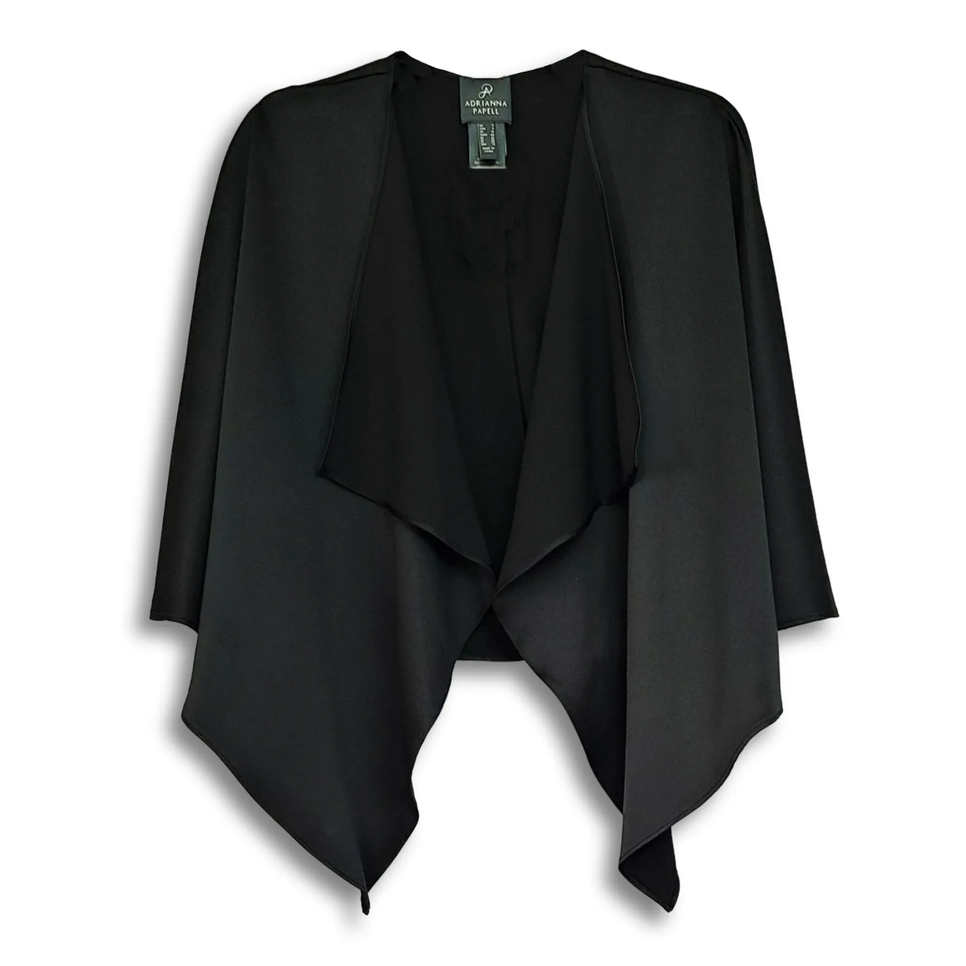 ADRIANNA PAPELL Women's Satin Reversible Cape Evening Shawl