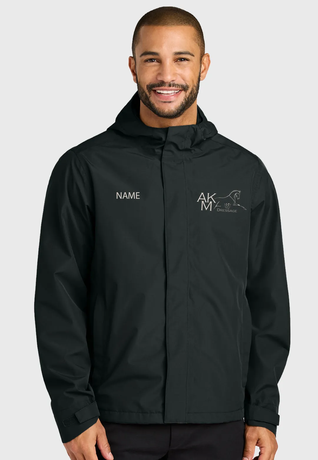 AKM Dressage Port Authority Ladies C-FREE Rain Jacket, Ladies Mens Sizes