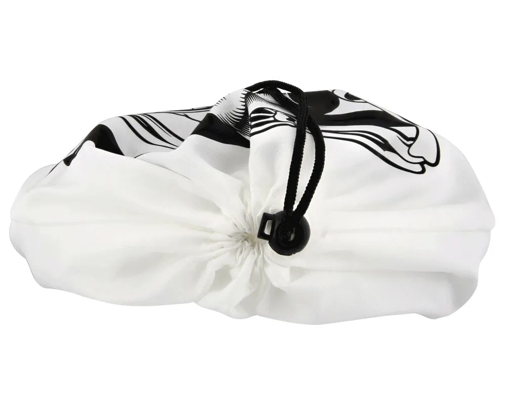 Beard Grooming Cape - White