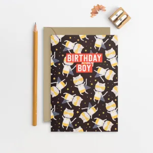 Birthday Boy Card | Birthday Card | Superhero Card For Kids