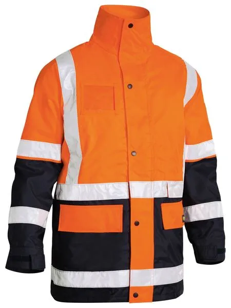 Bisley Taped 5 In 1 Rain Jacket - (BK6975)