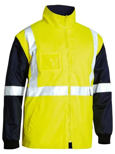 Bisley Taped 5 In 1 Rain Jacket - (BK6975)