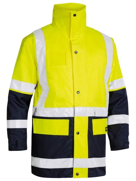 Bisley Taped 5 In 1 Rain Jacket - (BK6975)