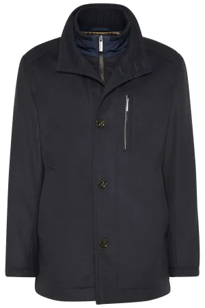 Bugatti Wool Lined Jacket - Navy