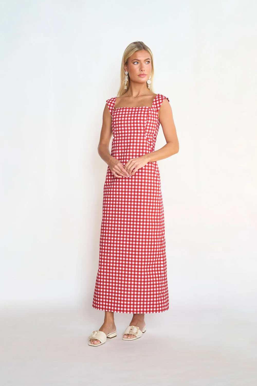 BYRDIE GOLF SOCIAL WEAR Daiquiri Midi Dress