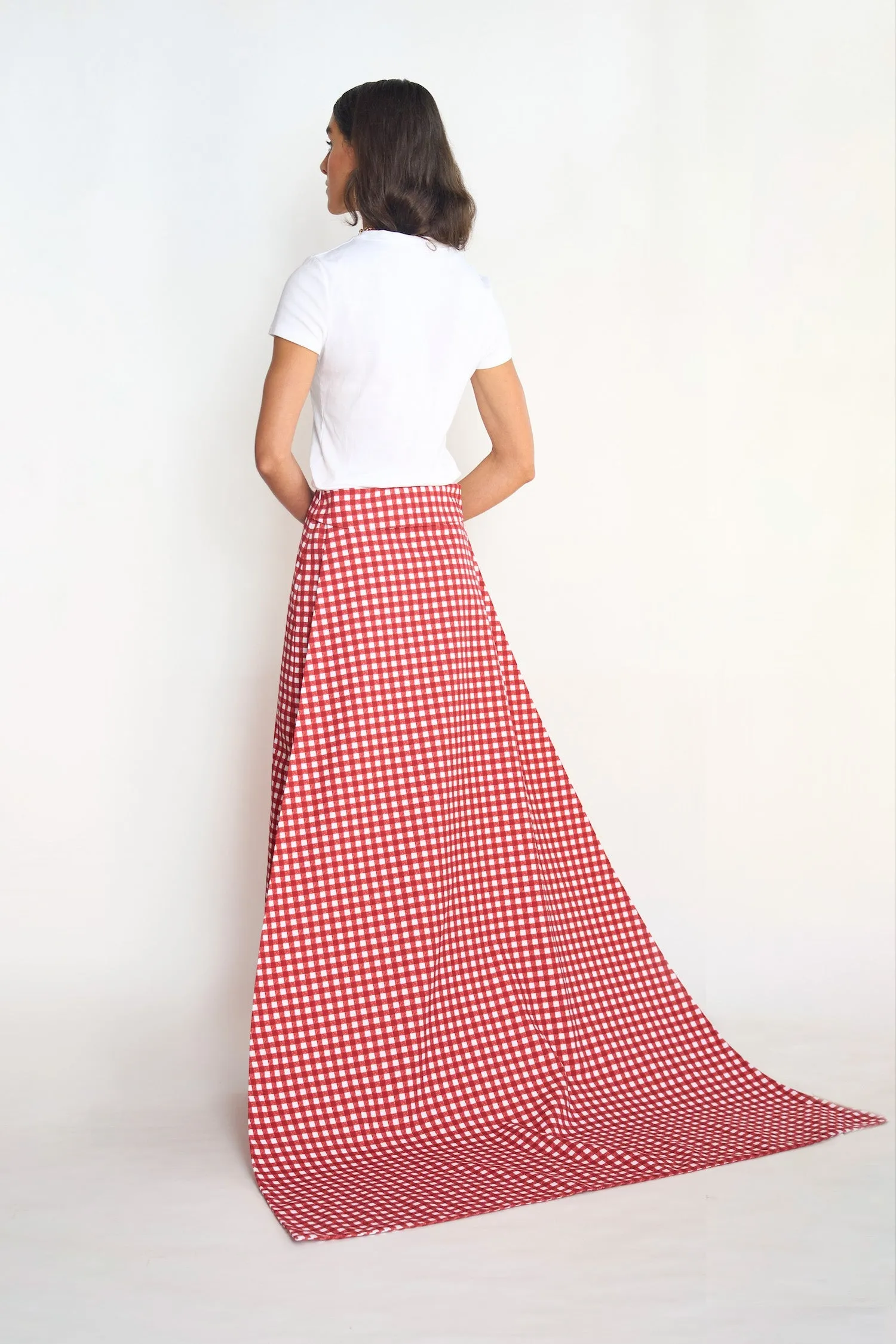 BYRDIE GOLF SOCIAL WEAR Spritz Midi Skirt