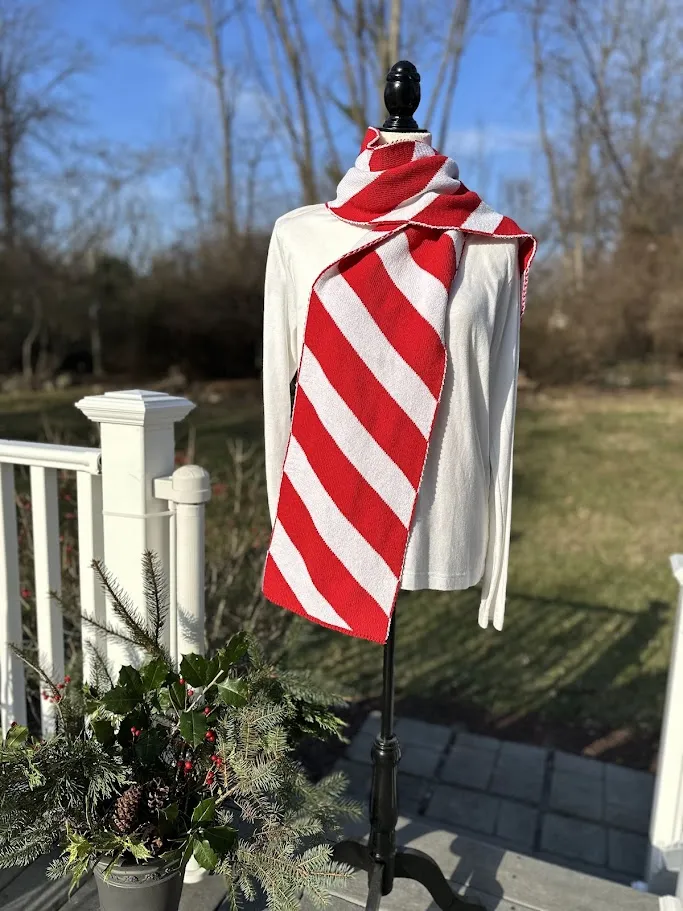 Candy Cane Scarf