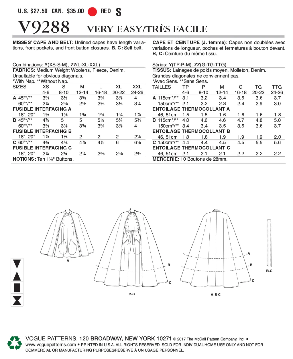 CAPE - V9288