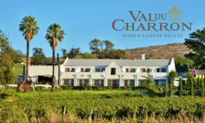 Cape Winelands: 1-Night Stay for Two with Wine Tasting & R100 Wine Voucher at Val Du Charron Wine & Leisure Estate