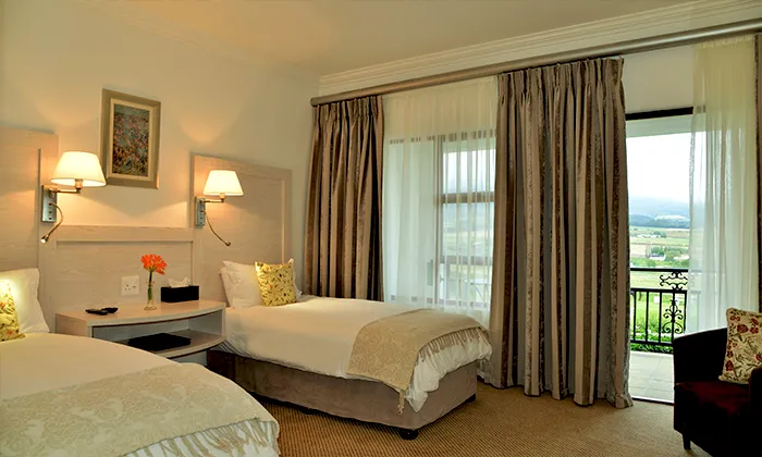 Cape Winelands: 1-Night Stay for Two with Wine Tasting & R100 Wine Voucher at Val Du Charron Wine & Leisure Estate