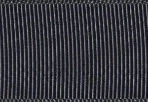 Charcoal Grosgrain Ribbon cut to 80CM (24 pieces)