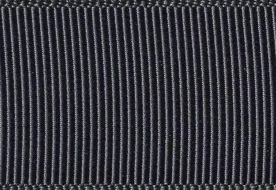 Charcoal Grosgrain Ribbon cut to 80CM (24 pieces)