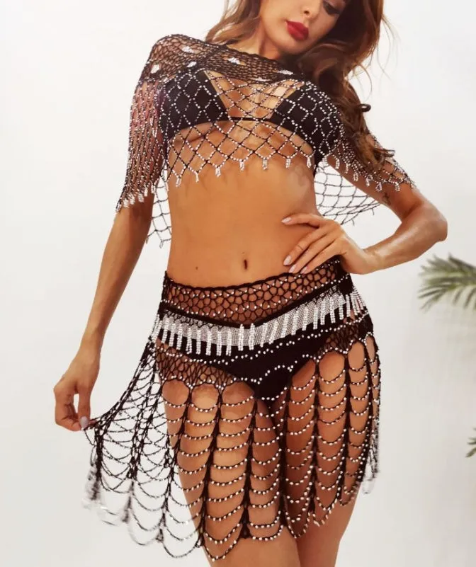 Crochet Cape / Skirt