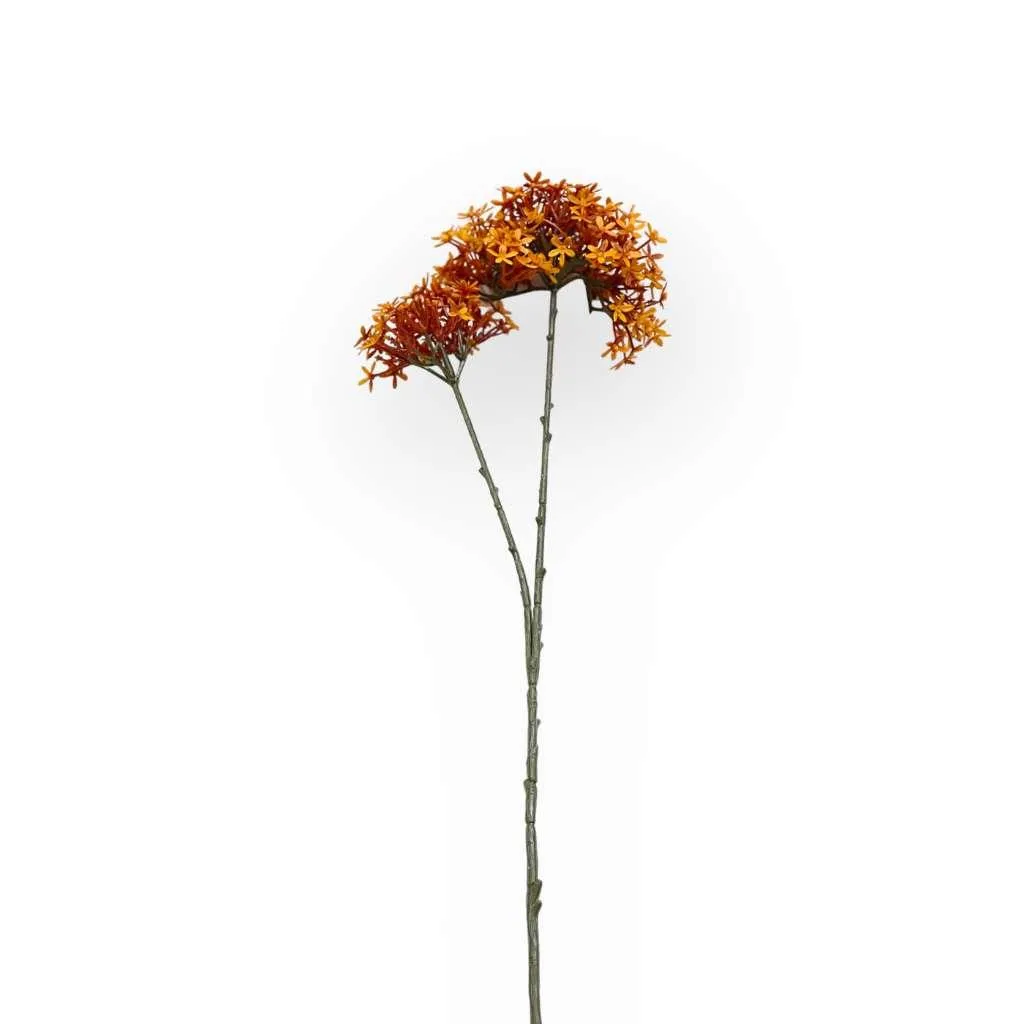 Crown Spray Orange Artificial Flowers