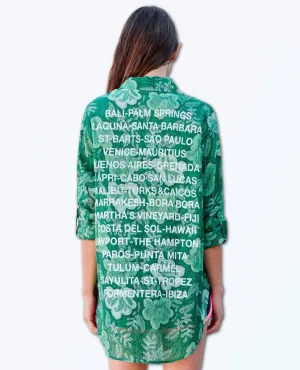 Destinations Pocket Henley Everly Floral