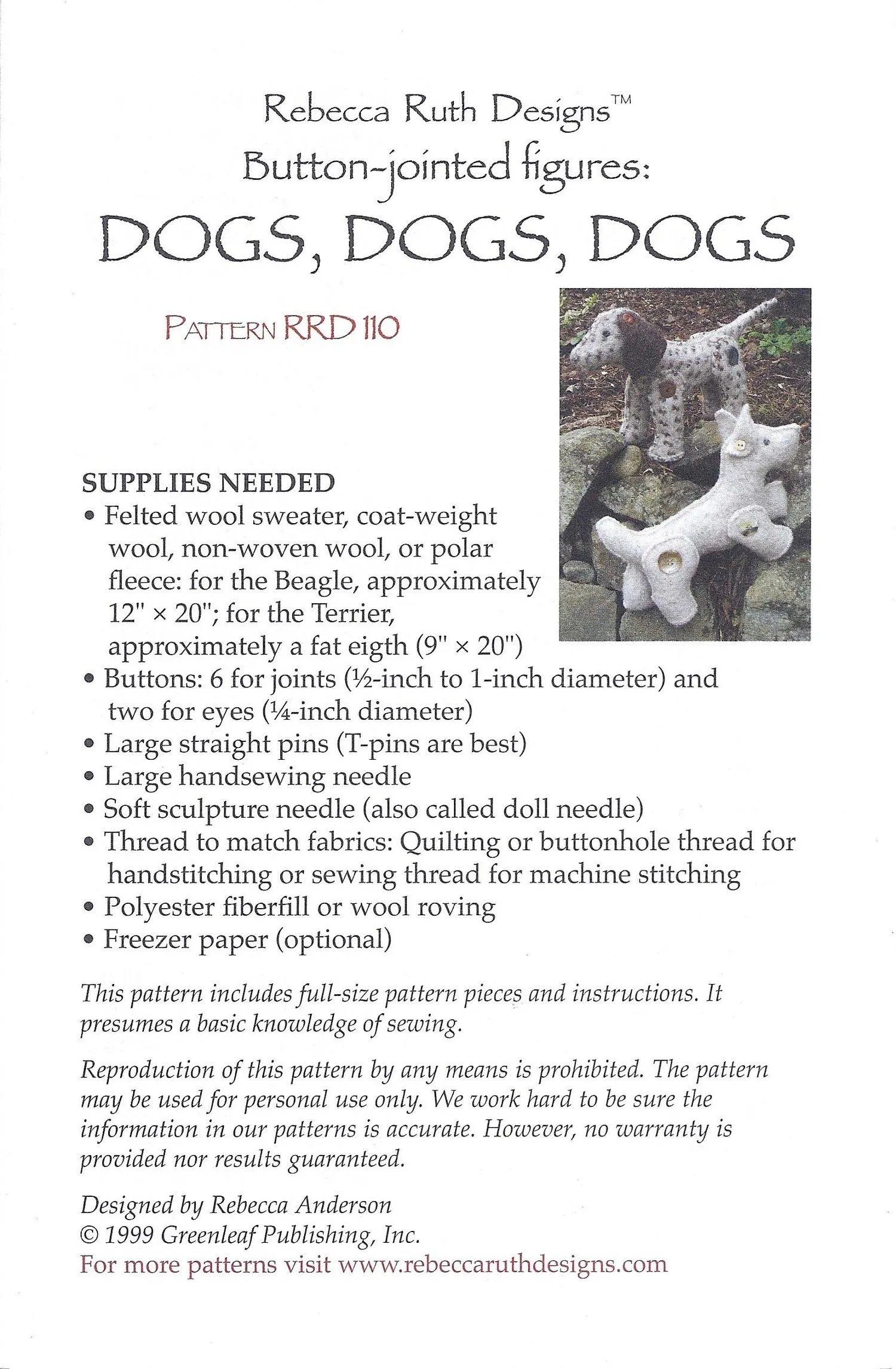 Dogs, Dogs, Dogs Pattern