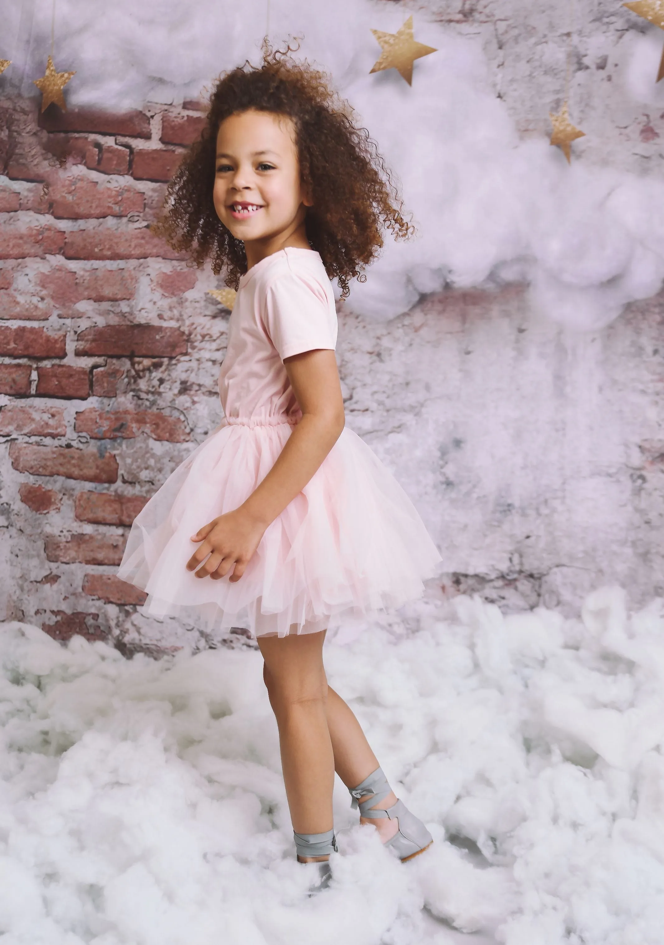 DOLLY® TUTULLY T-SHIRT TUTU DRESS ballet pink