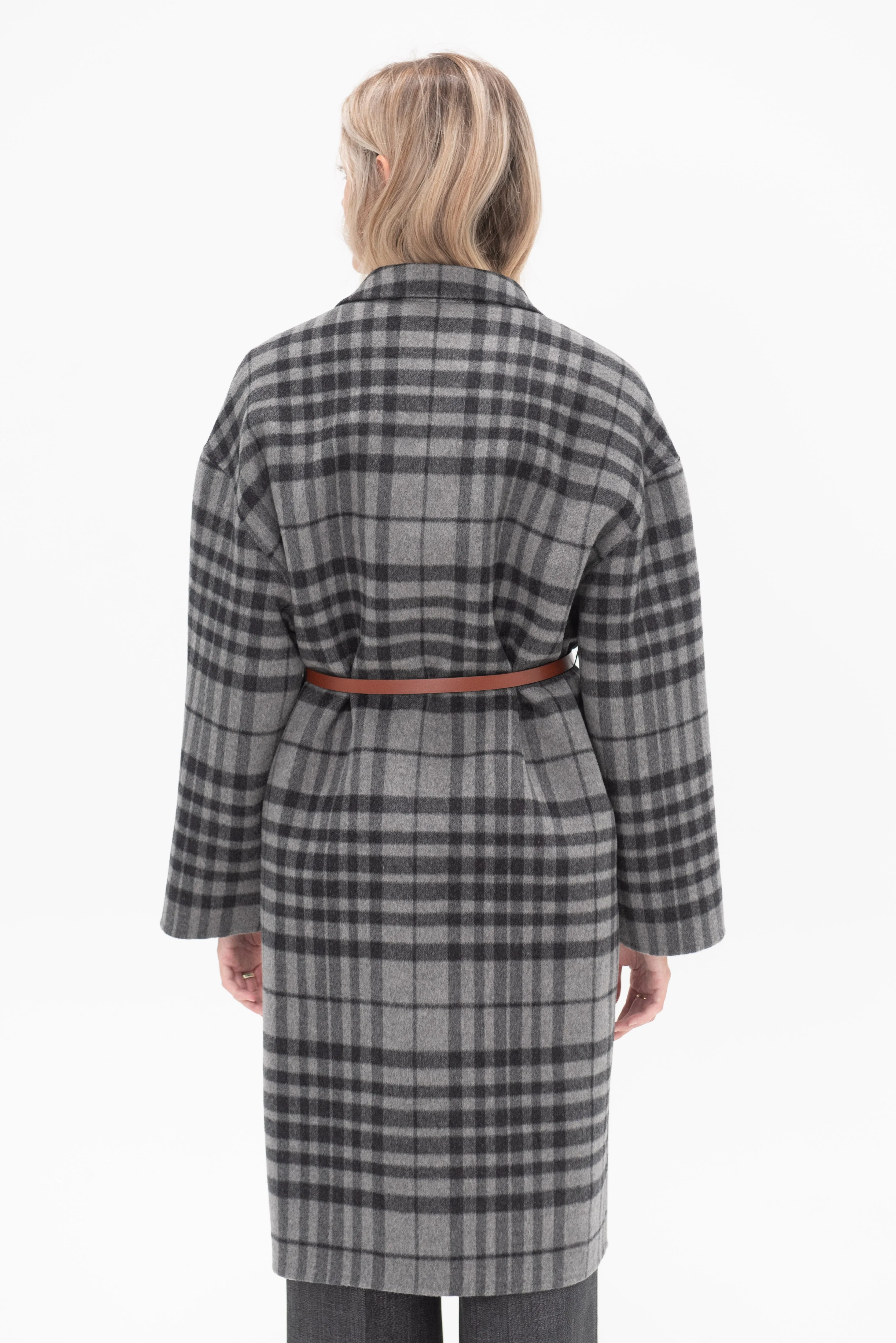 Flannel Coat, Grey