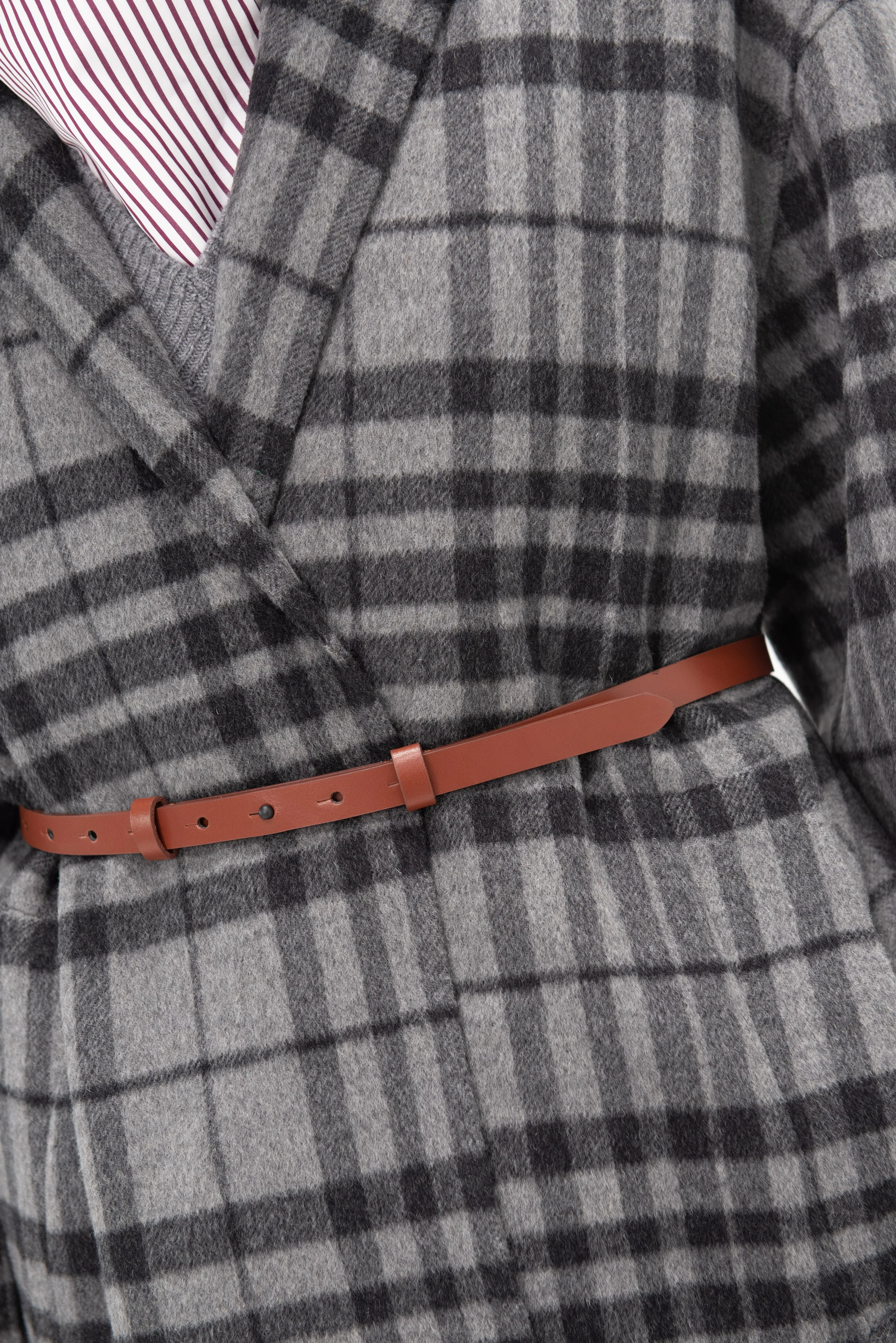 Flannel Coat, Grey