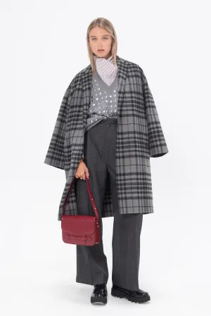 Flannel Coat, Grey