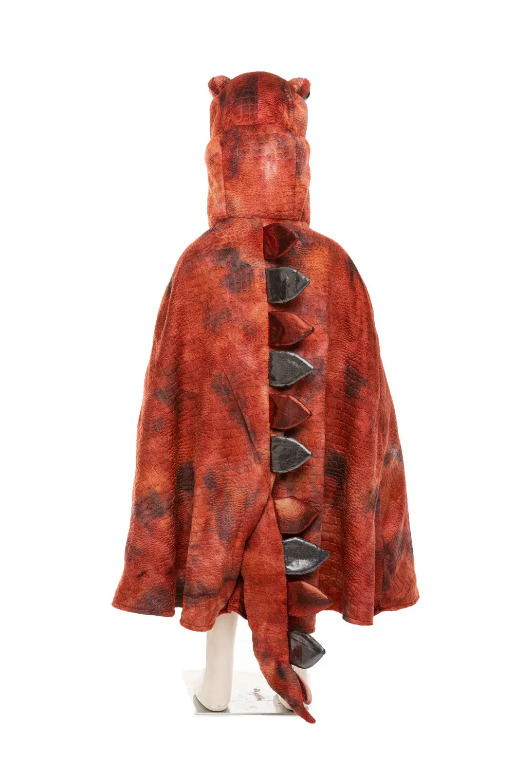 Grandasaurus T-Rex Cape w/ Claws, Red/Black