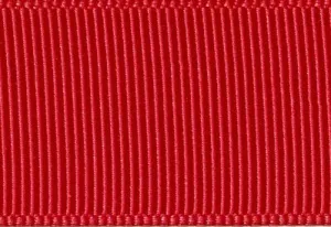 Hot Red Grosgrain Ribbon cut to 80CM (24 pieces)