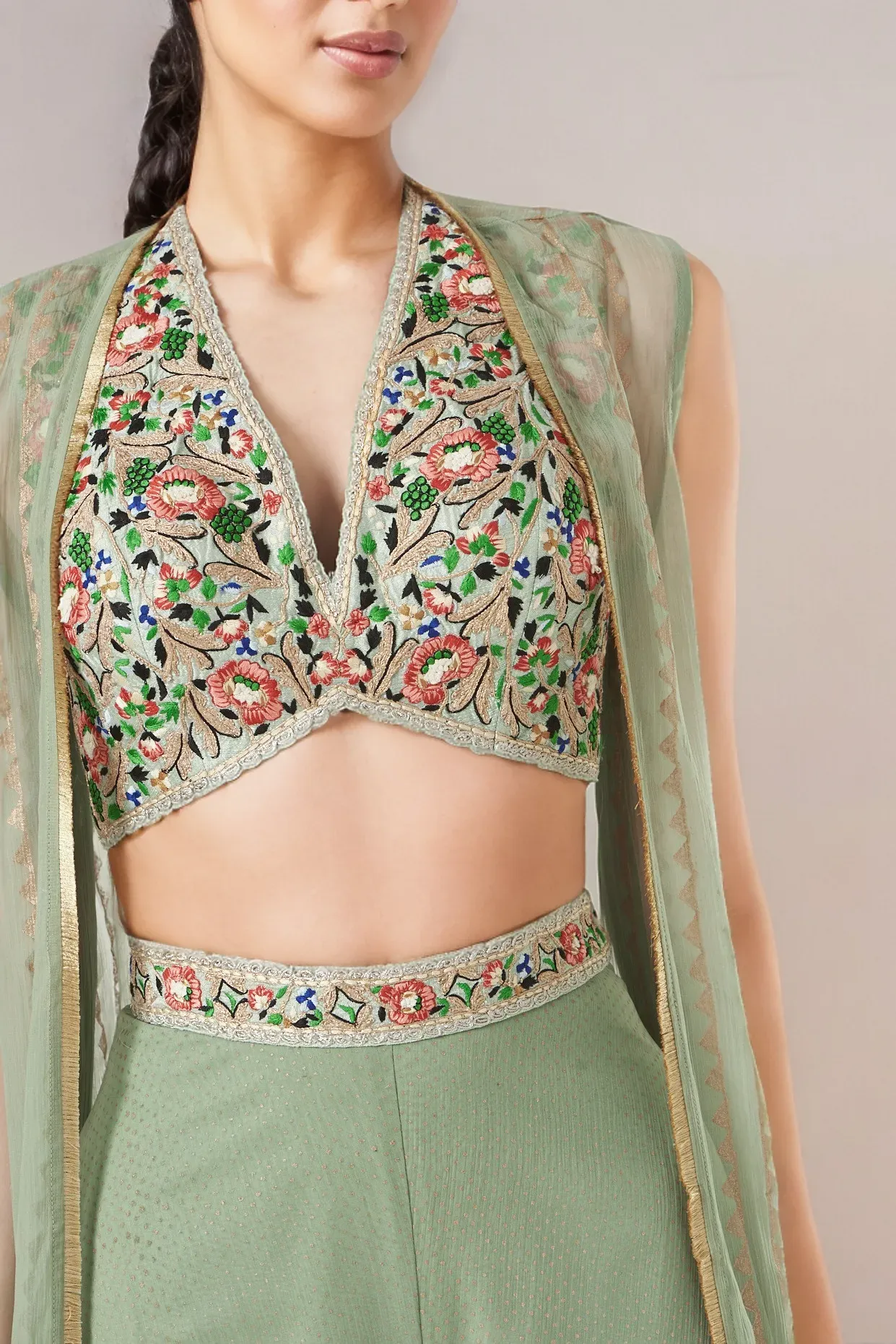 Jade Printed Pant Set