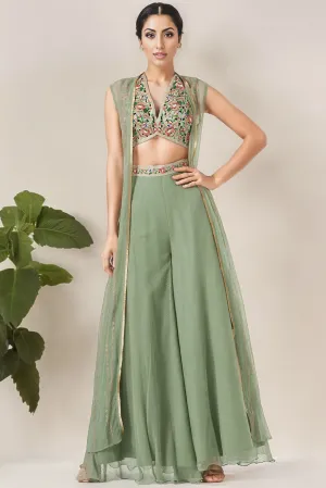 Jade Printed Pant Set