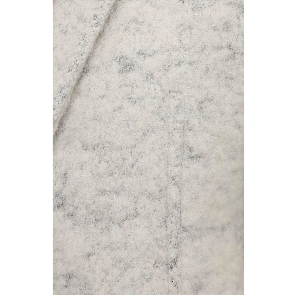 Jil Sander White Alpaca Jackets & Coat