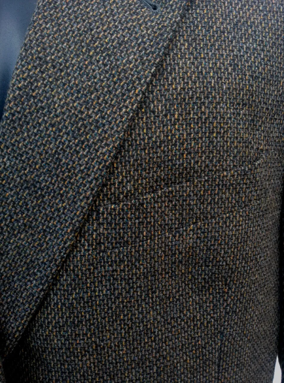 Joseph Abboud 'Black Label'  Wool/Cashmere Tweed Sport Coat- Size- 46R