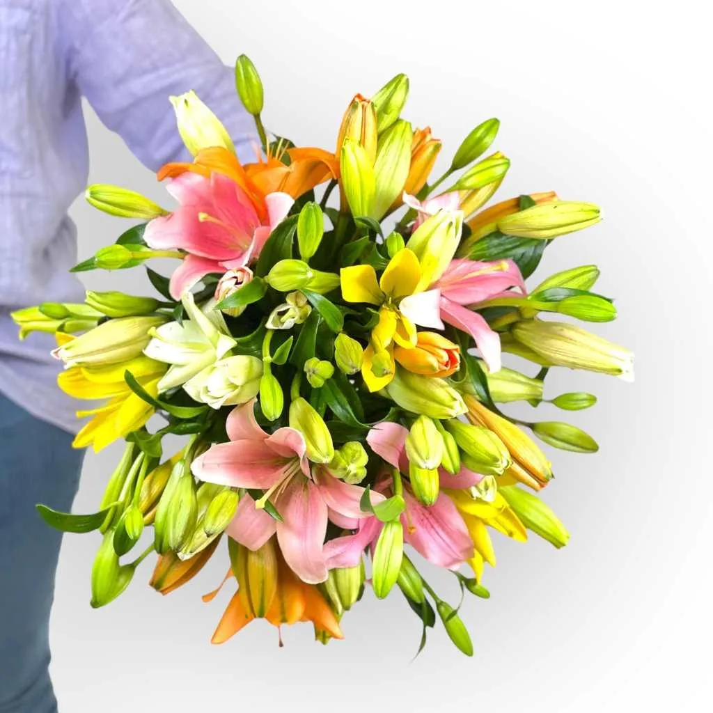 Kiss Blush Lily Bouquet