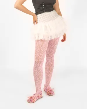 LASER-CUT PEPLUM SKIRT