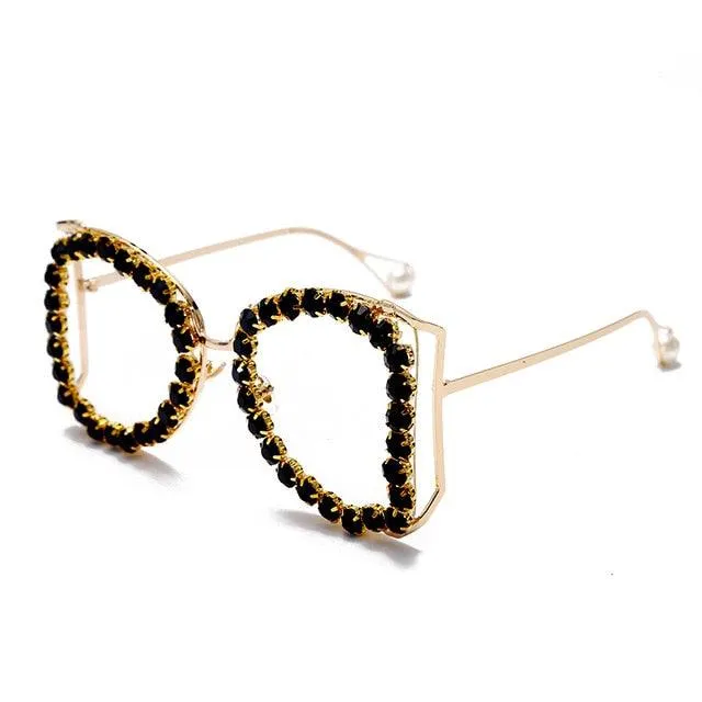 Luxury Square Diamond Sunglasses