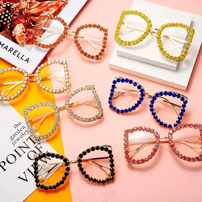 Luxury Square Diamond Sunglasses