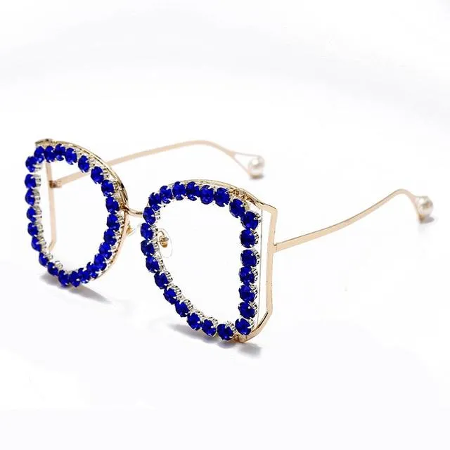 Luxury Square Diamond Sunglasses