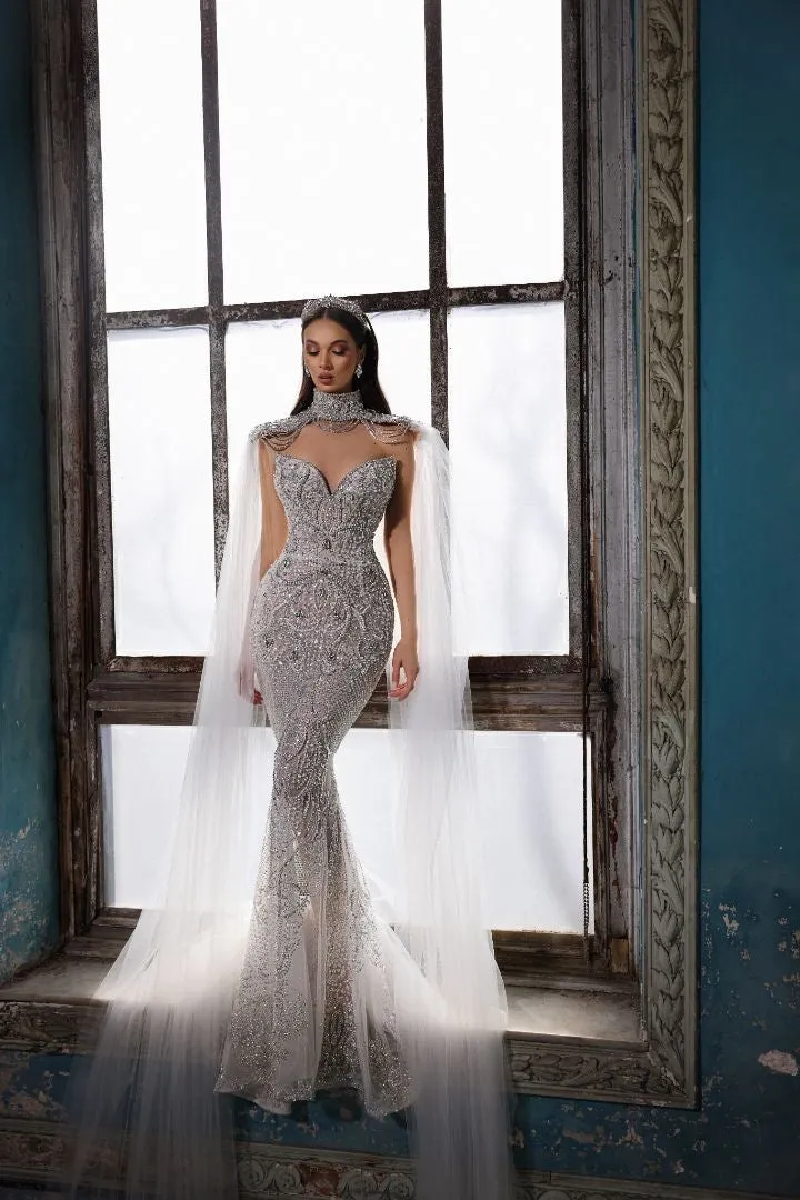 Madeleine Luxury White Wedding Dress