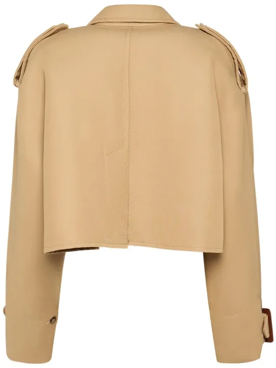 Max Mara   Azzorre wool blend cape 