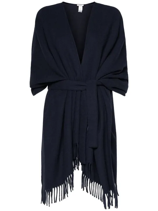 Max Mara   Martora wool blend cape 
