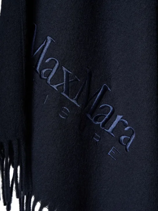 Max Mara   Martora wool blend cape 