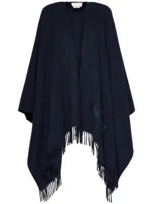 Max Mara   Martora wool blend cape 