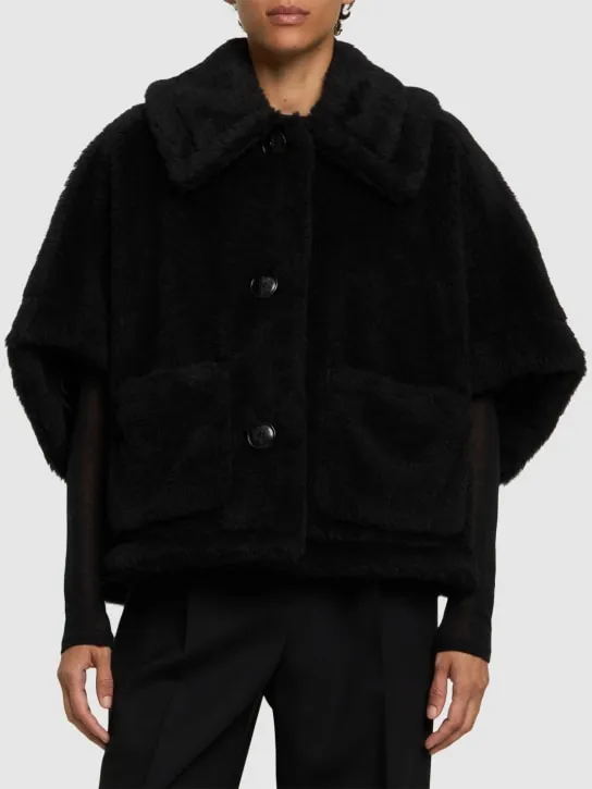 Max Mara   New Terzo1 teddy cape 