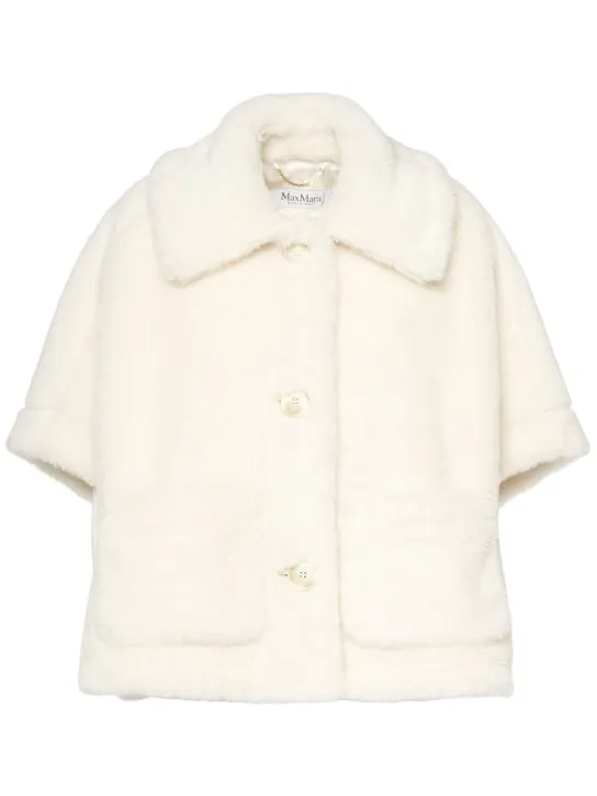 Max Mara   New Terzo1 teddy cape 