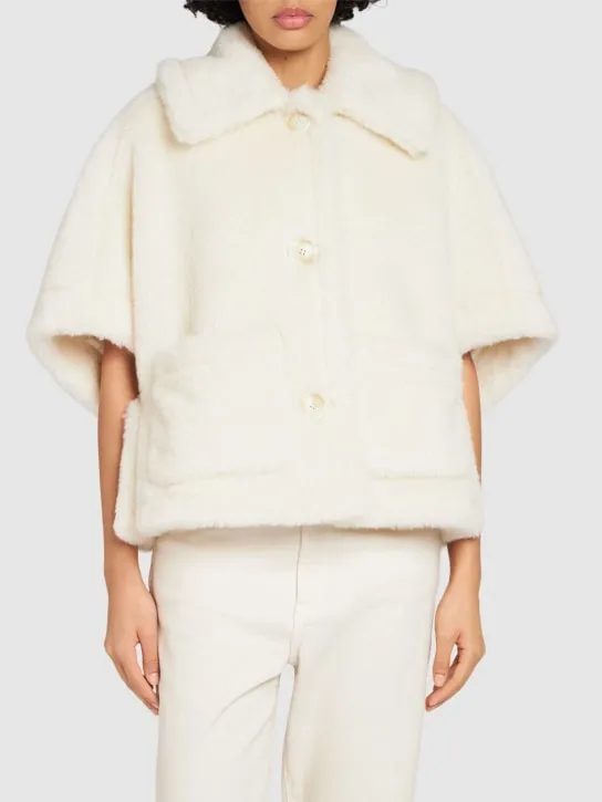 Max Mara   New Terzo1 teddy cape 