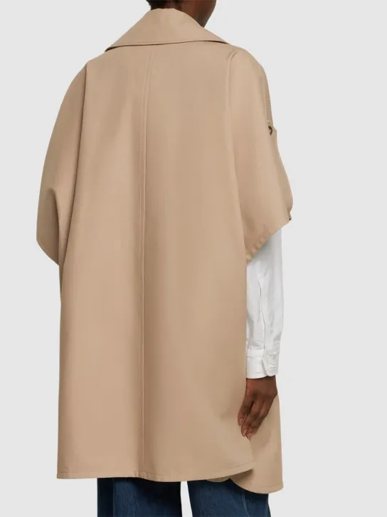Max Mara   Pernice 3/4 sleeves cotton cape 