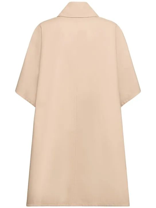 Max Mara   Pernice 3/4 sleeves cotton cape 