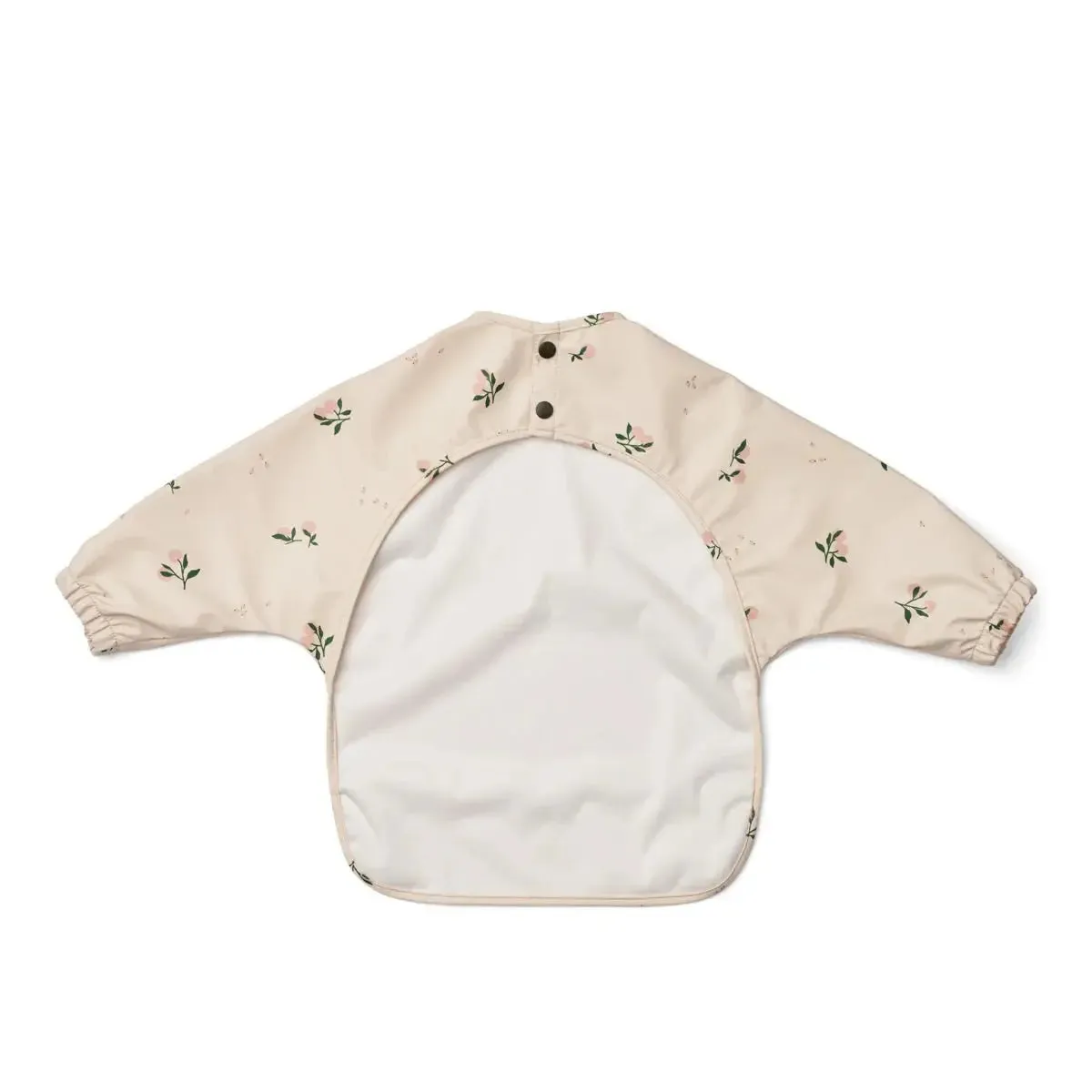 Merle cap bib - Peach / sea shell mix