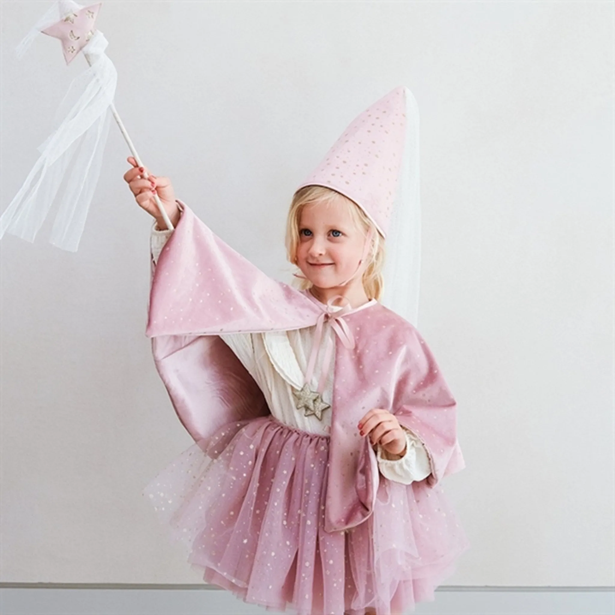 Mimi & Lula Cape Velvet Princess Pink Luxe