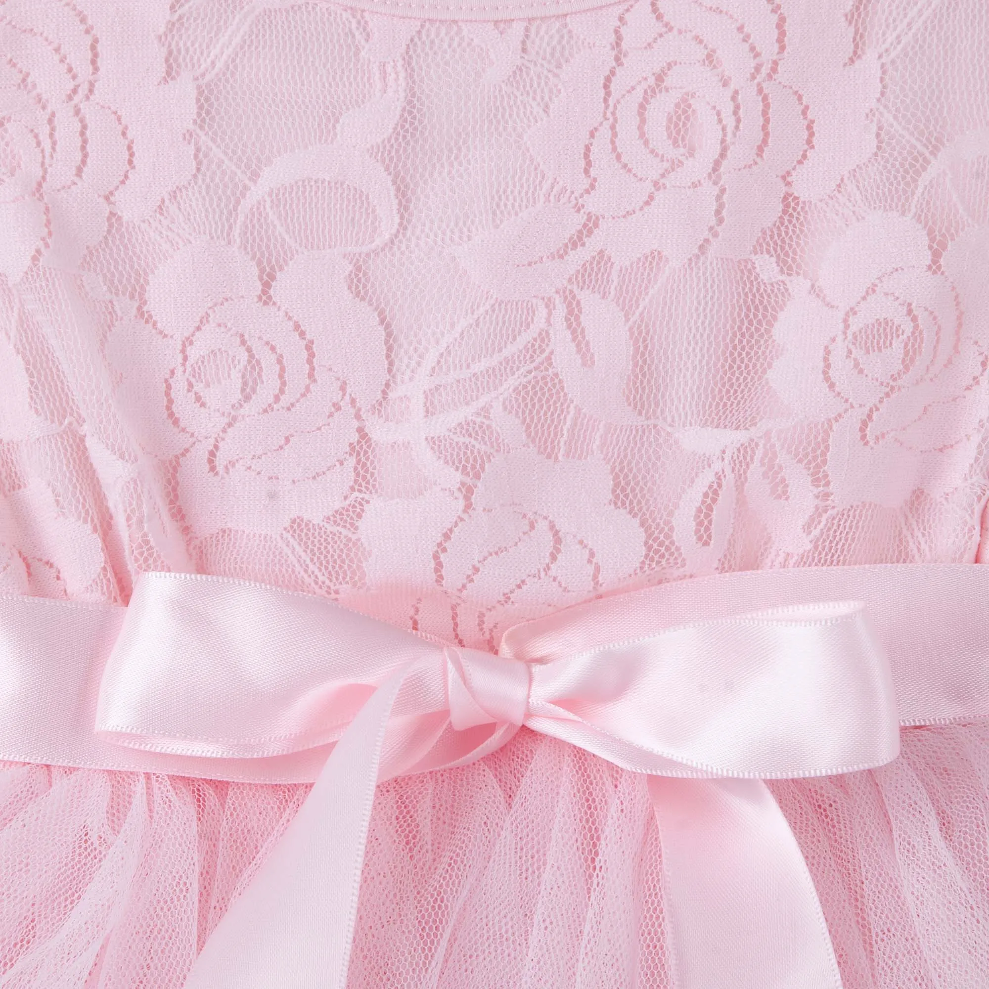 My First Lace Tutu L/S - Pink