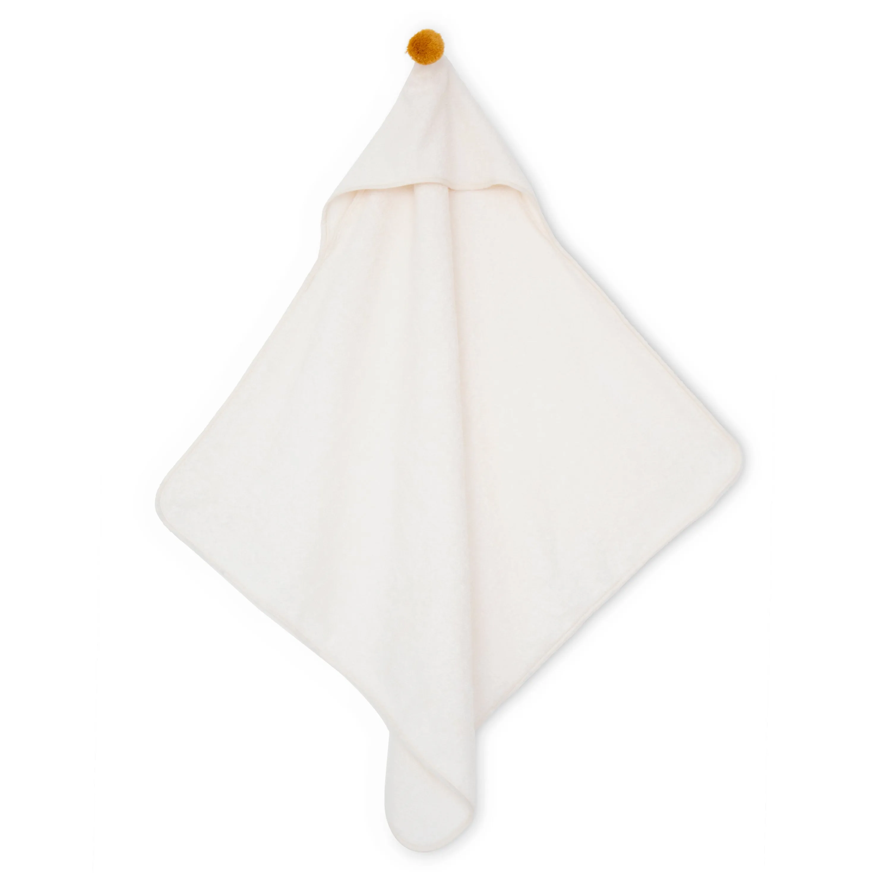 nobodinoz Cute Baby Bath Cape Natural